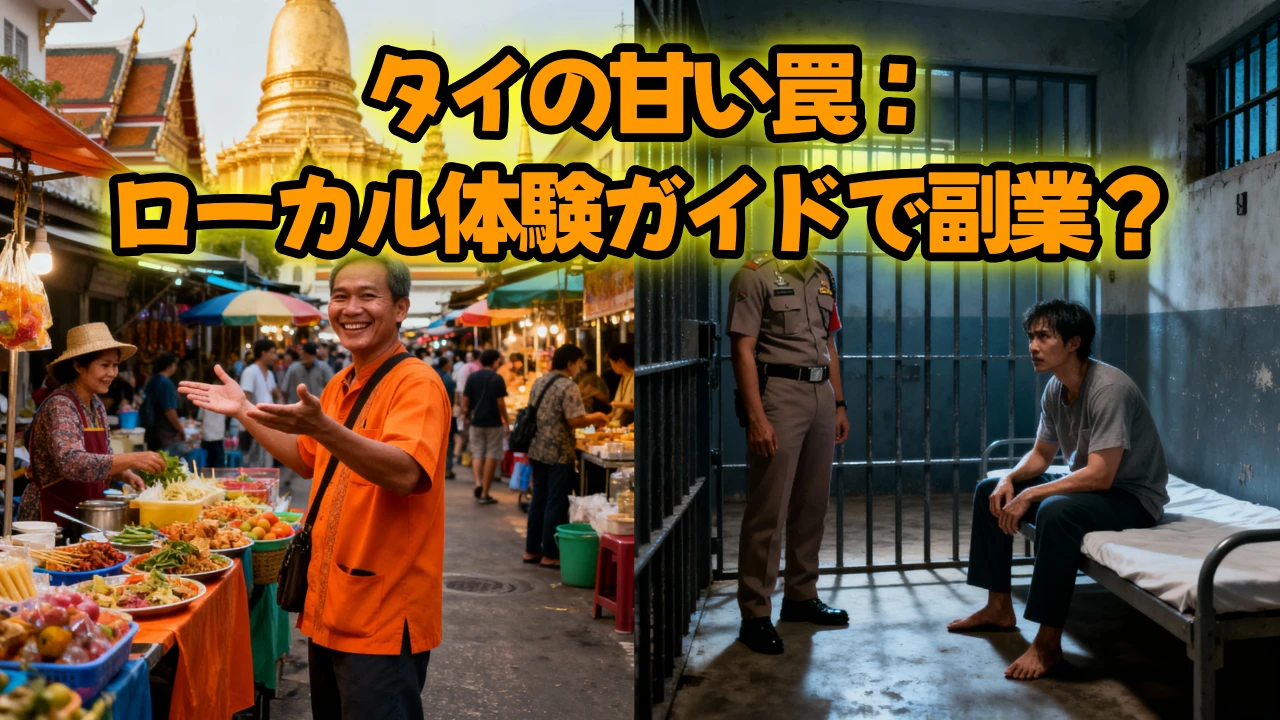 タイの甘い罠：ローカル体験ガイドで副業？