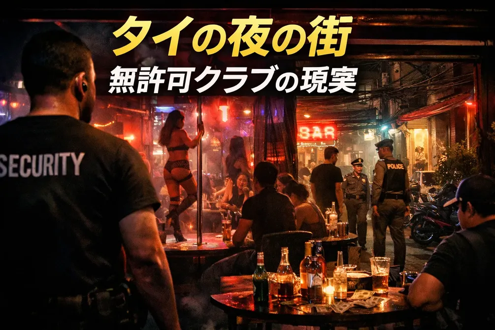 タイの夜の街で、無許可クラブが堂々と営業できる理由